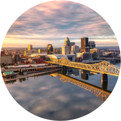 Louisville KY cityscape